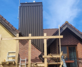 Skardinimo darbai. - Kamino apskardinimas - 2 Kamino apskardinimas - Skardinimo darbai. - 2