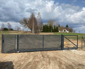 Tvorų, vartų/vartelių montavimas, Betonavimas - Kiemo vartai, gamyba - 3 Kiemo vartai, gamyba - Tvorų, vartų/vartelių montavimas, Betonavimas - 3