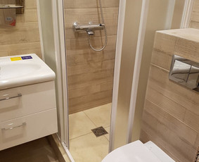 Plytelių klijavimas - Vidaus apdaila, santechnikos, elektros darbai - 2