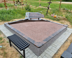 Kapavietės užpylimas skaldele - Kapų paslaugos: paminklai, antkapiai, kapų plok&scaron;tės ir kt. - 2