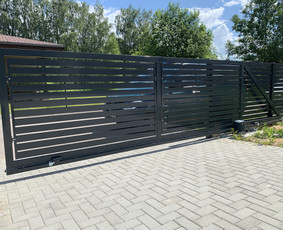 Tvoros, stumdomi vartai,atveriami vartai, vartų automatika / UAB "Gigasta" / Darbų pavyzdys ID 2731081