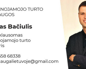 Nekilnojamo turto brokeris Justas Bačiulis / Justas Bačiulis / Darbų pavyzdys ID 2731481