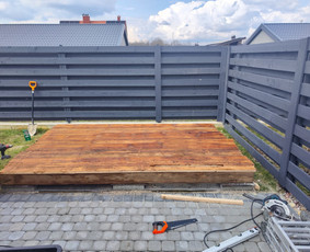 Karkasiniai statiniai, stoginės ir pavėsinės, terasos / Old Modern / Darbų pavyzdys ID 2732141