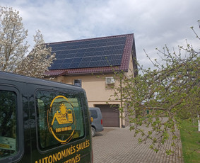 Saulės elektrinių montavimas / UAB ROMILGA / Darbų pavyzdys ID 2732337
