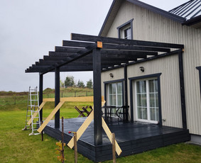 Karkasiniai statiniai, stoginės ir pavėsinės, terasos / Old Modern / Darbų pavyzdys ID 2732393