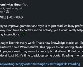 Kūrybinės Paslaugos Lietuvių Ir Anglų Kalbomis - Reklaminių tekstų kūrimas - 4 Reklaminių tekstų kūrimas - Kūrybinės Paslaugos Lietuvių Ir Anglų Kalbomis - 4