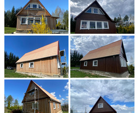 Medinių namų ir kitų paviršių dažymas / Emko projects / Darbų pavyzdys ID 2733557