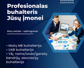 Buhalterija lengviau - patikėk savo verslo apskaitą mums / Buhalterijalengviau.lt|MB VILASPRO PROJEKTAI / Darbų pavyzdys ID 2736943