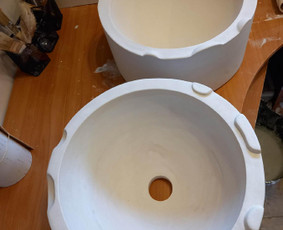 Keramikos gaminių kūrimas ir gipso formų liejimas / Upės keramika / Darbų pavyzdys ID 2737245