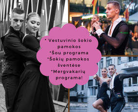 Sportas, treniruotės - Šokiai, Šokių pamokos, Vestuvinis šokis, Šou, - 1