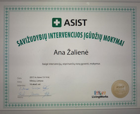 Profesionali psichologinė pagalba Vilniuje ir internetu / Ana Žalienė / Darbų pavyzdys ID 2740725