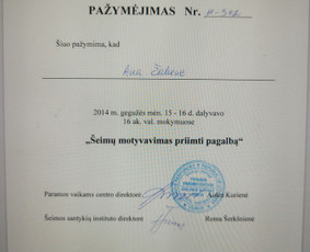 Profesionali psichologinė pagalba Vilniuje ir internetu / Ana Žalienė / Darbų pavyzdys ID 2740753