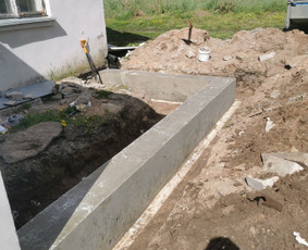 Pamatų įrengimas, atraminės sienelės, mūro darbai. / Remigijus Voevuckis; Edgaras Masilionis / Darbų pavyzdys ID 2746043
