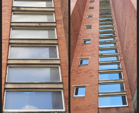 Langų valymas aukštyje - Aukštalipių paslaugos, tarpblokinių siūlių remontas - 1