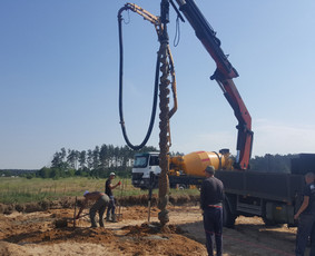 Haus, Finnfoam pamatai - kokybė už protingą kainą! - Polių gręžimas - 2 Polių gręžimas - Haus, Finnfoam pamatai - kokybė už protingą kainą! - 2