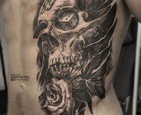 Realistinės tatuiruotės ir tattoo / Evaldas Nariunas / Darbų pavyzdys ID 496867
