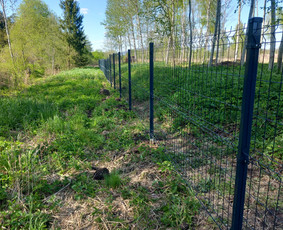 Montuojam segmentines ir metaliniu tvoralenčių tvoras / Arvydas / Darbų pavyzdys ID 2757107