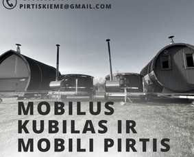 Mobili pirtis! Mobilus Kubilas! Nuoma Alytuje / Mobili pirtis! Mobilus Kubilas! / Darbų pavyzdys ID 2759399