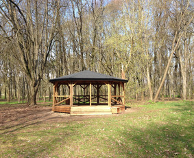 Pavėsinių gamyba, statymas - Terasų įrengimas, polių įrengimas ir medžio projektai - 1