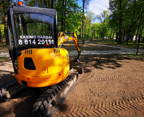 Mini Ekskavatorius, Vikšrinis Bobcat Nuoma / Nuteka  MB / Darbų pavyzdys ID 2762317