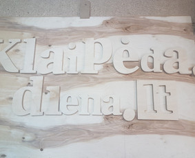 Faneros frezavimas - Led neon ženklų, i&scaron;kabų gamyba - 1