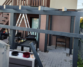 Karkasiniai statiniai, stoginės ir pavėsinės, terasos / Old Modern / Darbų pavyzdys ID 2764973