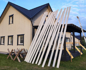 Karkasiniai statiniai, stoginės ir pavėsinės, terasos / Old Modern / Darbų pavyzdys ID 2764983