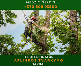 Medžių pjovimas ir genėjimas. Visi aplinkos tvarkymo darbai - Šakų smulkinimas - 2 Šakų smulkinimas - Medžių pjovimas ir genėjimas. Visi aplinkos tvarkymo darbai - 2