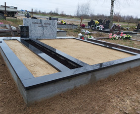 Kapų tvarkymas, granito plokštės, Paminklai, plokštės kapams / Paulius Latvys / Darbų pavyzdys ID 2765143