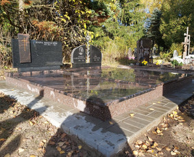 Kapų tvarkymas, granito plokštės, Paminklai, plokštės kapams / Paulius Latvys / Darbų pavyzdys ID 2765157
