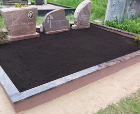 Kapų tvarkymas, granito plokštės, Paminklai, plokštės kapams / Paulius Latvys / Darbų pavyzdys ID 2765179