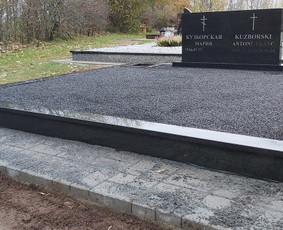 Kapų tvarkymas, granito plokštės, Paminklai, plokštės kapams / Paulius Latvys / Darbų pavyzdys ID 2765185