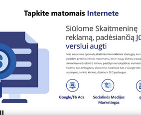 Interneto svetainių kūrimas - It paslaugos ir marketingas - 2