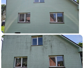 Trinkelių, fasadų, terasų, tvorų plovimas, valymas - Fasadų plovimas - 2 Fasadų plovimas - Trinkelių, fasadų, terasų, tvorų plovimas, valymas - 2