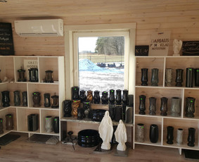 Tradiciniai amatai - Akmeninės vazos, akmeninės žvakidės. - 1