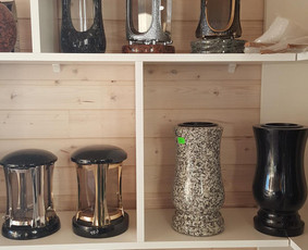 Tradiciniai amatai - Akmeninės vazos, akmeninės žvakidės. - 4