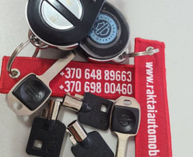 Automobilių raktų gamyba - Raktų gamyba,programavimas,avarinis atidarymas Kaune. - 4