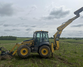 Ekskavatorinio krautuvo račioko bobcat nuoma skalda žvyras / Technika žemės kasimo darbai / Darbų pavyzdys ID 2772301