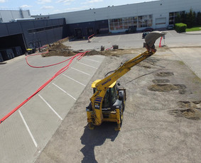 Ekskavatorinio krautuvo račioko bobcat nuoma skalda žvyras / Technika žemės kasimo darbai / Darbų pavyzdys ID 2772309