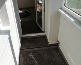 Kokybiški vidaus apdailos darbai - Palangių montavimas - 1 Palangių montavimas - Kokybiški vidaus apdailos darbai - 1