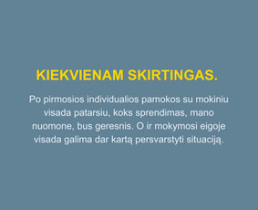 Individualios ir grupinės lietuvių kalbos pamokos / Arina Lenkaitytė / Darbų pavyzdys ID 2772777