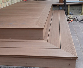 Mediniai laiptai, gamyba - Kruopštus terasų ir kitų medienos konstrukcijų įrengimas - 2