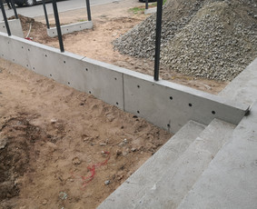 Atraminės Sienelės, Kiti sudėtingesnis Betonavimo Darbai - Tvoros pamatai, betonavimas - 1 Tvoros pamatai, betonavimas - Atraminės Sienelės, Kiti sudėtingesnis Betonavimo Darbai - 1