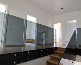 Berėmis ir įrėmintas, stiklo pertvaros, stiklo sprendimai / Art Glass / Darbų pavyzdys ID 2778075
