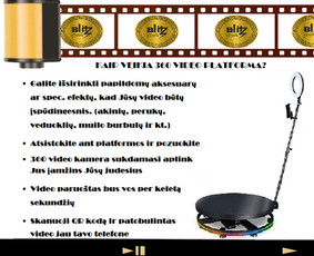 360 video platformos / Šventinės įrangos nuoma / Darbų pavyzdys ID 2782231