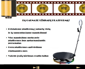 360 video platformos / Šventinės įrangos nuoma / Darbų pavyzdys ID 2782233