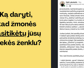 Pranešimai žiniasklaidai, komunikacija, Linkedin tekstai / Eglė Labukaitė / Darbų pavyzdys ID 2782551