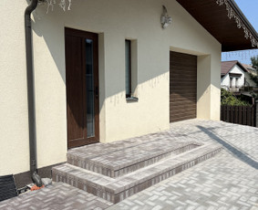 Laiptai iš trinkelių - Trinkelių kljoimas, bobcat nuoma - 4