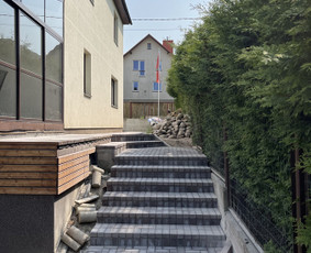 Laiptai iš trinkelių - Trinkelių kljoimas, bobcat nuoma - 2