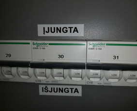 Elektros specialistai - Kaitlentės pajungimas - 1 Kaitlentės pajungimas - Elektros specialistai - 1